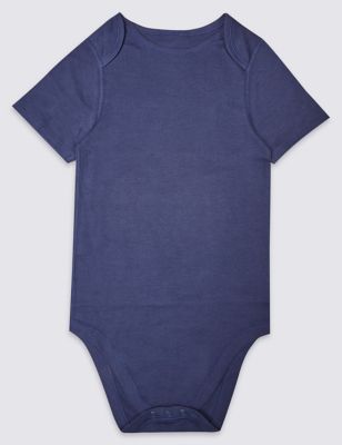 Pure Cotton Short Sleeve Bodysuit &#40;3-16 Years&#41;